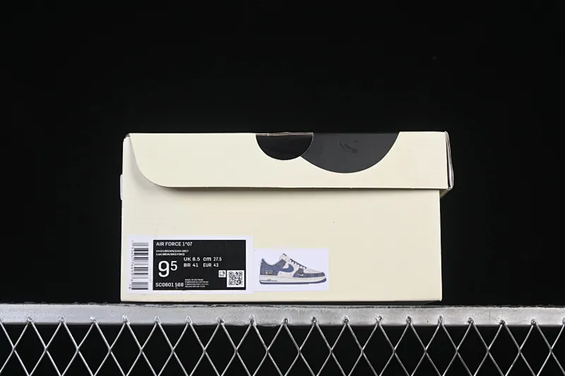 All categories Nk Air Force 1 Air Force series Nk Air Force 1 Low Air Force low-top Nike Air Force 1'07 Low Gucci joint navy blue denim Air Force 1 low-top casual sneakers SC0601-568